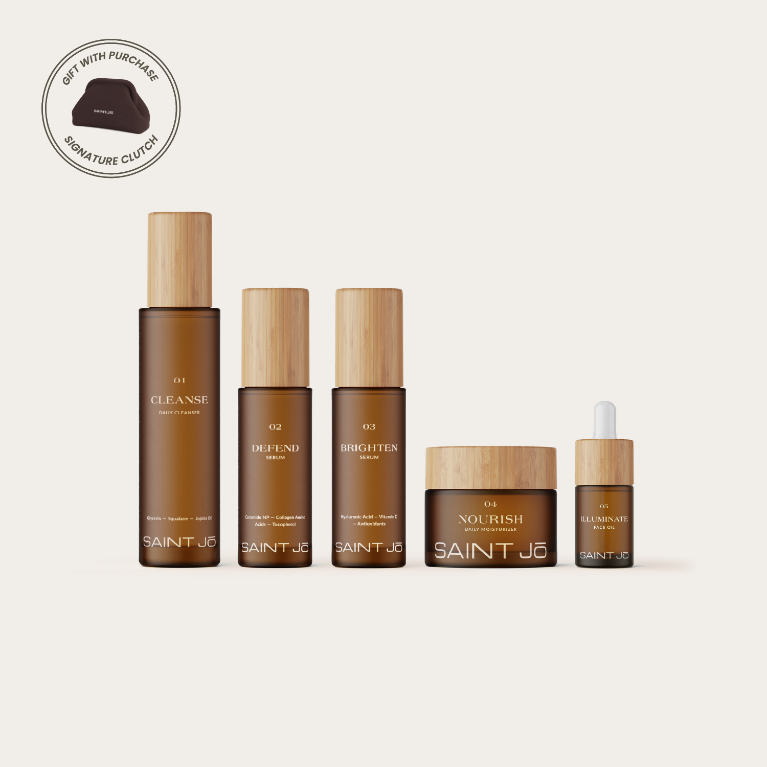 COMPLETE SKINCARE SET – SAINT Jō